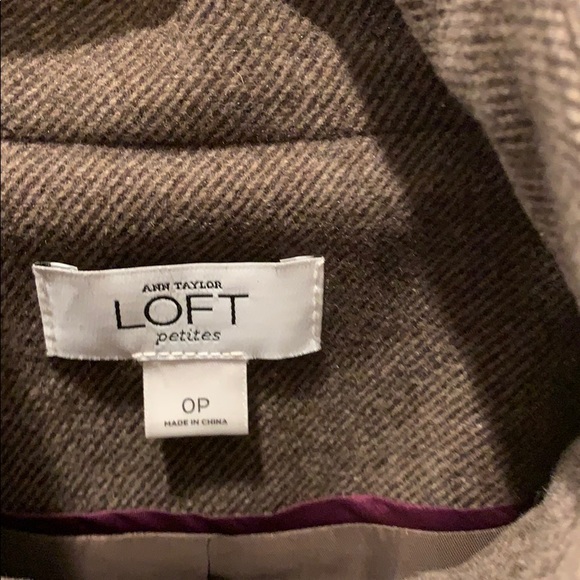 Loft brown wool peacoat - Picture 2 of 2